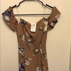 Off the shoulder dress